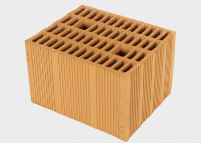 Blocchi di muratura in laterizio di pura argilla