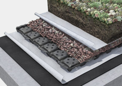 Protezione per giardini pensili